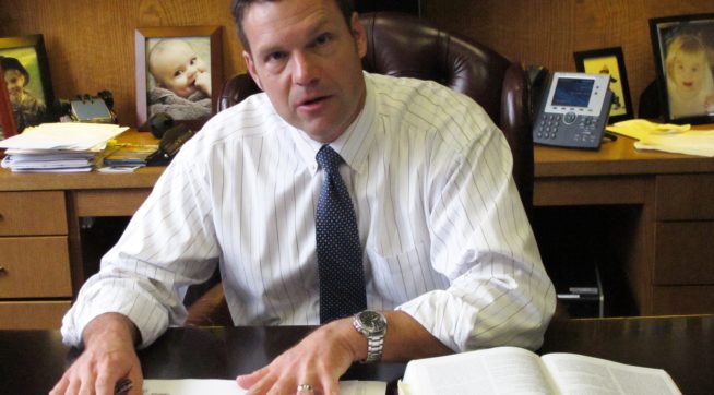 Kansas election chief charges 2 more with voter fraud Kansas election chief charges 2 more with voter fraud