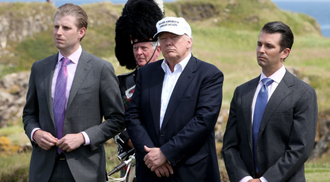 Eric Trump reportedly bragged about Russian funding streams Eric Trump reportedly bragged about Russian funding streams