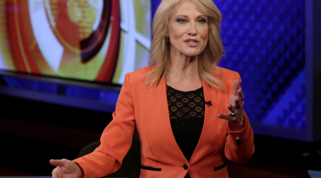 Kellyanne Conway Used Flashcards for Some Reason, and Now Memes Are Everywhere