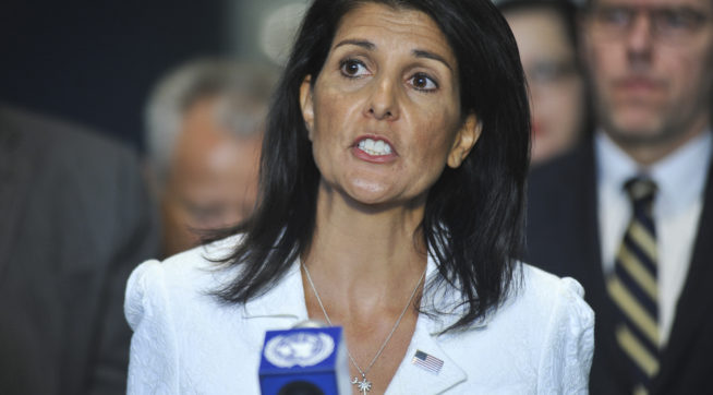 Trump is CEO of the country, can fire anyone he wants:Haley