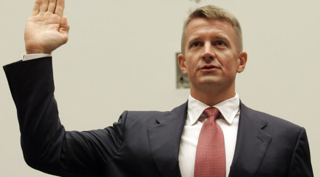 Trump associate Erik Prince evasive on why he met with Kremlin-connected banker during transition