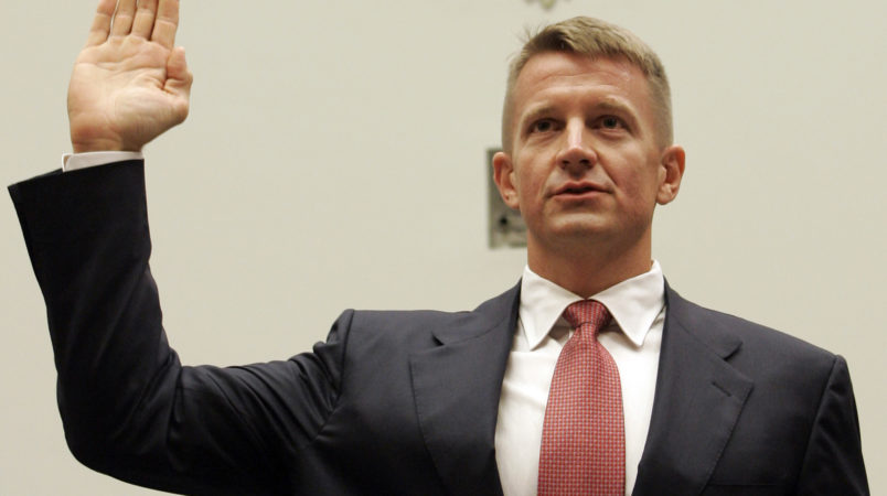Erik Prince Might Want To Shift Investments To Private Prison Industry