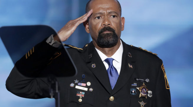 Former Sheriff David Clarke Twitter-Blocked After Violent Anti-CNN Message Former Sheriff David Clarke Twitter-Blocked After Violent Anti-CNN Message