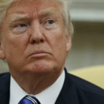 President Donald Trump listens during a meeting with Panamanian President Juan Carlos Varela in the Oval Office of the White House, Monday, June 19, 2017, in Washington. (AP Photo/Evan Vucci)