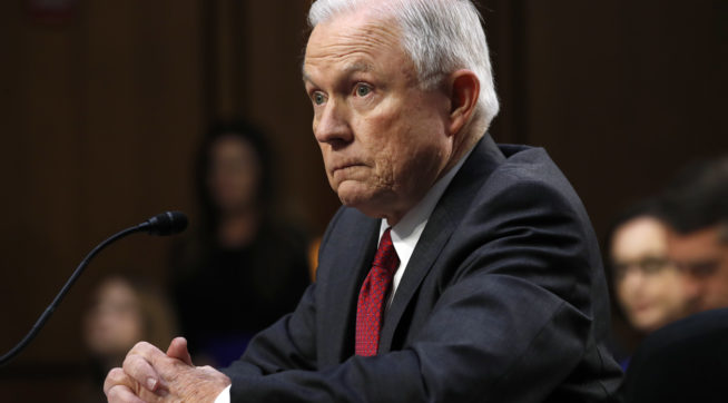 Why Jeff Sessions says he can't talk