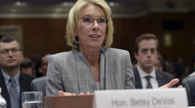 States Are Suing Betsy DeVos Over Student Loan Protections