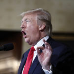 President Donald Trump speaks during an event about healthcare in the Blue Room of the White House, Monday, July 24, 2017, in Washington. (AP Photo/Alex Brandon)