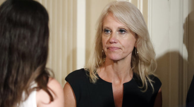 Kellyanne Conway Says People Don't Want To Serve Trump Because Of Paperwork