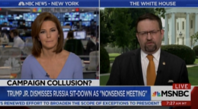 Gorka Spars With CNN, MSNBC Over Trump Jr. Meeting With Russian Lawyer Gorka Spars With CNN, MSNBC Over Trump Jr. Meeting With Russian Lawyer
