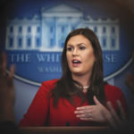 White House press secretary White House press secretary Sarah Huckabee Sanders speaks during the daily news briefing at the White House, in Washington, Tuesday, Sept. 5, 2017. Huckabee Sanders discussed the Deferred Action for Childhood Arrivals, or DACA, and other topics. (AP Photo/Carolyn Kaster)
