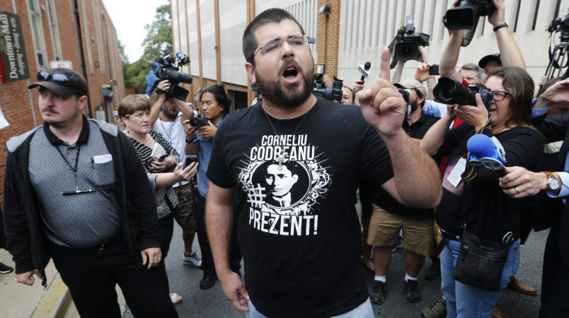 IN white nationalist leader arrested for assault IN white nationalist leader arrested for assault