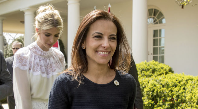 Top Trump Mideast lieutenant Dina Powell to depart White House Top Trump Mideast lieutenant Dina Powell to depart White House