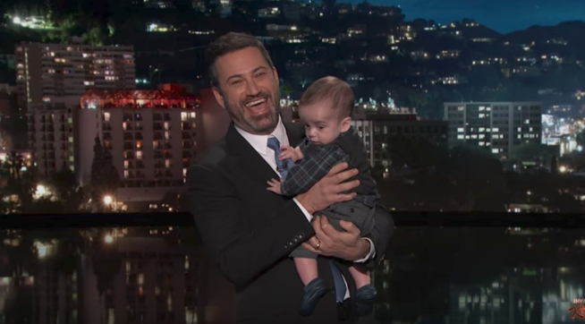Jimmy Kimmel brings out son Billy for a tearful health care plea Jimmy Kimmel brings out son Billy for a tearful health care plea