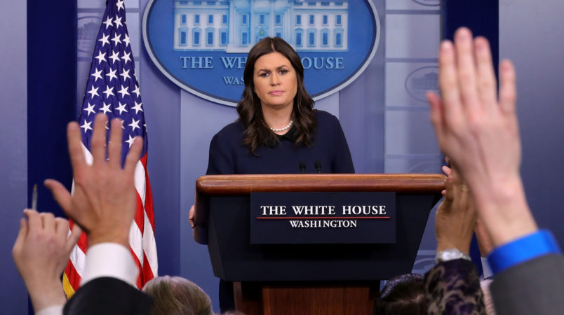White House: Trump Can't Be Racist Because He Was on Television White House: Trump Can't Be Racist Because He Was on Television