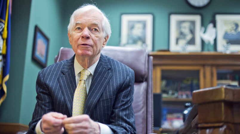 Republican Sen. Thad Cochran Of Mississippi Will Resign On April 1 Republican Sen. Thad Cochran Of Mississippi Will Resign On April 1