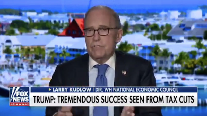 Larry Kudlow Jumps On The CBO-Hating Bandwagon