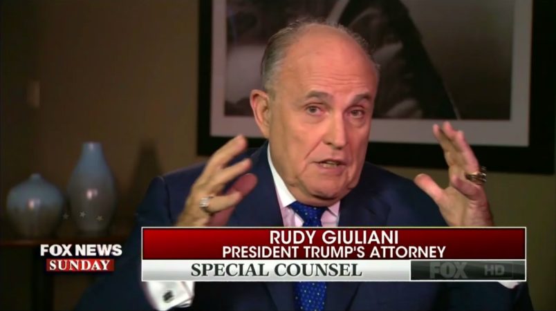 Origin of Mueller Investigation Into Trump Campaign Was ‘Illegitimate’: Giuliani