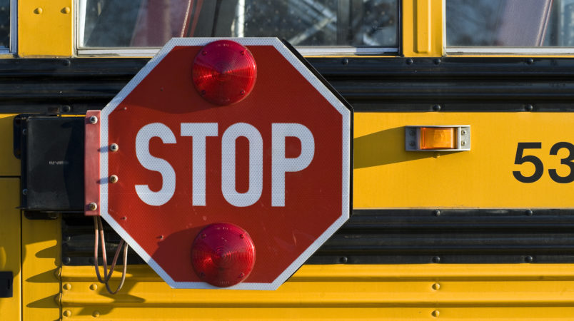 states - 2008/10/27: school bus with retracting safety stop sign