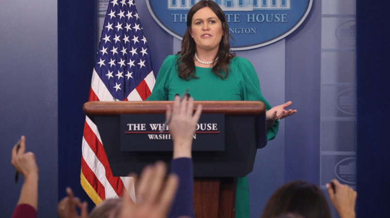 Donald Trump threatens to revoke reporters' credentials for writing negative, 'fake' news