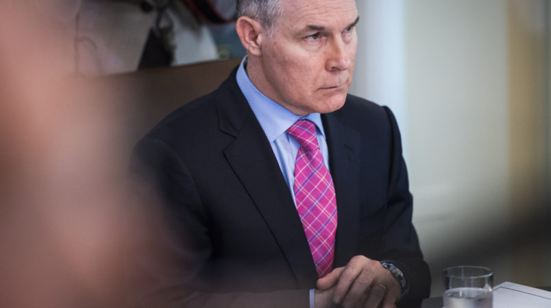 Schwarzenegger Takes A Jab At Pruitt, Suggests He Drink Contaminated Water