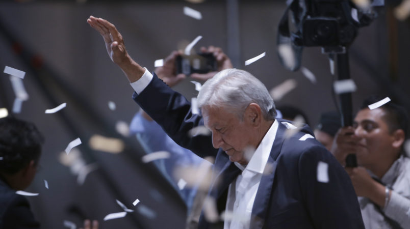 Mexican leftist vows fiscal discipline, seeks friendly USA ties Mexican leftist vows fiscal discipline, seeks friendly USA ties